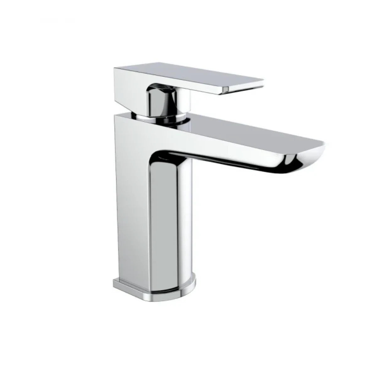 Kartell Mono Basin Mixer with Click Waste - Chrome TAP Sink Bathroom