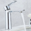 Bathroom Sink Taps with Waste Chrome Mono Basin Mixer Tap Single Lever Faucet s
