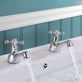 Nes Home Stratford Basin Taps & Waste Chrome