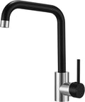 Kitchen Sink Mixer Tap with 360 Swivel Spout, Monobloc Kitchen Faucet Mixer