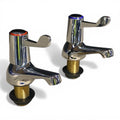 Deva 3" Bath Taps (Pair) Chrome Lever Action
