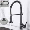 Modern Pull Out Kitchen Mixer Tap Dual Spout Spray Single Lever 360°