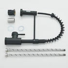 Modern Pull Out Kitchen Mixer Tap Dual Spout Spray Single Lever 360°