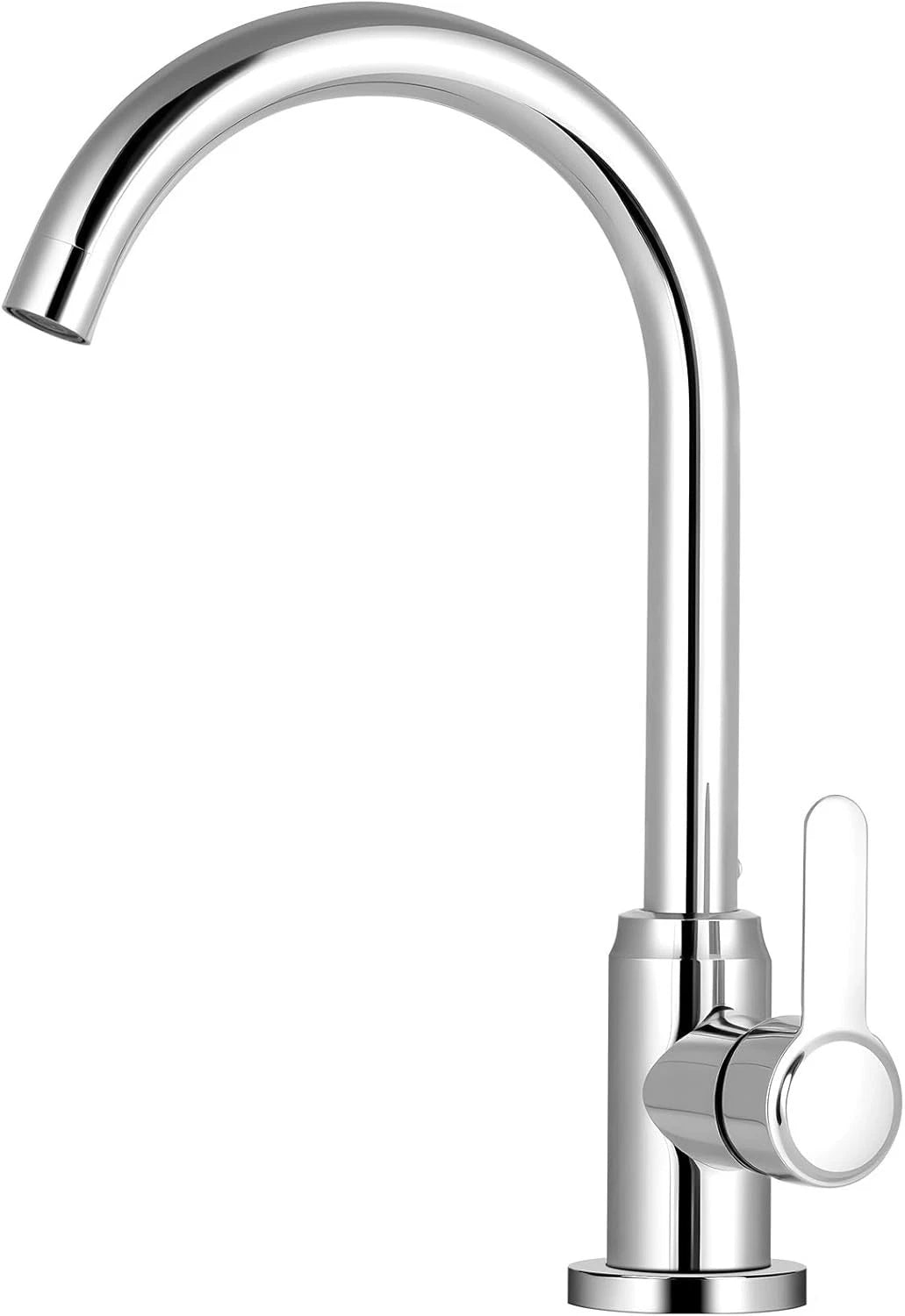 Rust-Resistant 304 Stainless Steel Kitchen Sink Tap – 360º Swivel Spout