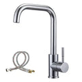 360° Modern Kitchen Sink Mixer Tap Swivel Spout Single Lever Tap Mono Faucet